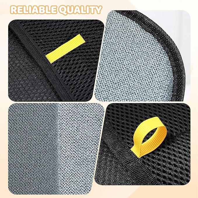 2 Pcs Pet Hair Remover Gloves, Reusable Electrostatic Hair Removal Glove