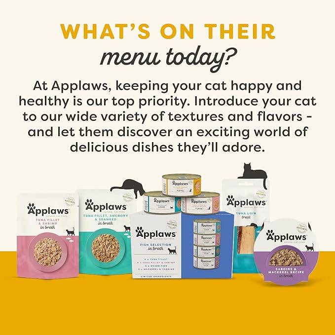 Applaws Natural Cat Treats, Grain-Free, High-Protein Whole Chicken & Rosemary Loins, Single-Ingredient Healthy Snack for Cats (12 x 1.06 oz Loins)