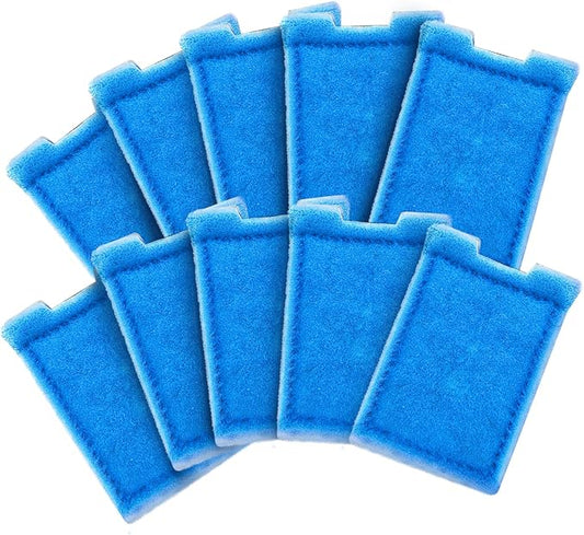 8 Pack Fish Tank Rite-Size Z Filter Cartridges Compatible with MarineLand Aquarium Eclipse Filtration Systems & Hidden Filtration System, and Fit for MarineLand Ailhouette & Portrait Filtration System