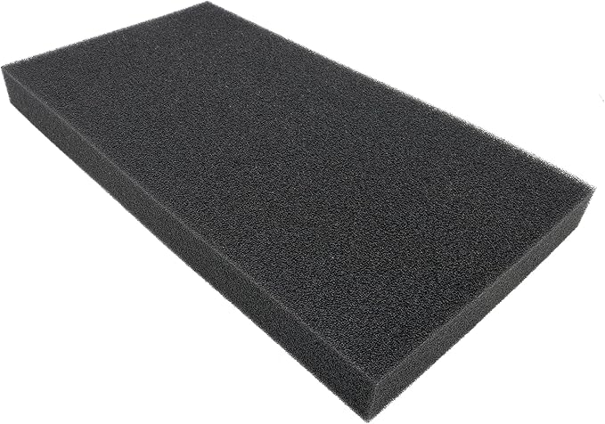 Aquarium Bio Sponge Pad Filter Media for Fish Tank,20/30/40PPI Open Cell Coarse Foam Block Foam Pre Filter Sponge (23" Lx 12.5" W x 2" H 40PPI)