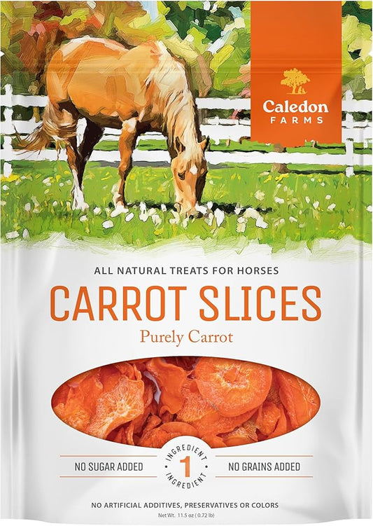 Caledon Farms Carrot Slices Horse Treats, 11.5 oz