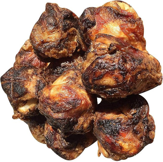 K9 Connoisseur Dog Bones Made in USA for Small and Medium Breed Dogs Natural Long Lasting Meaty Beef Knee Cap Bone Treats Best for Dogs Upto 50 Pounds 1 Pack 30 Count