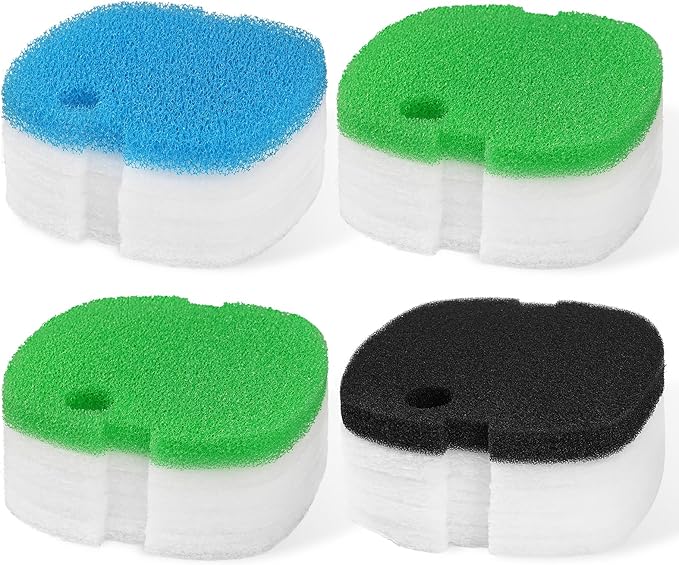 AQUANEAT Replacement Canister Filter Pads Compatible with SUNSUN HW-302 Aquarium Filter Media Sponge Floss