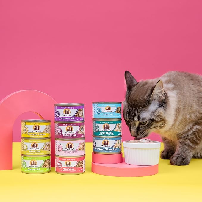 Weruva Classic Cat Food, Variety Pack, Paw Lickin' Pals Wet Cat Food, 3oz Cans (Pack of 24)