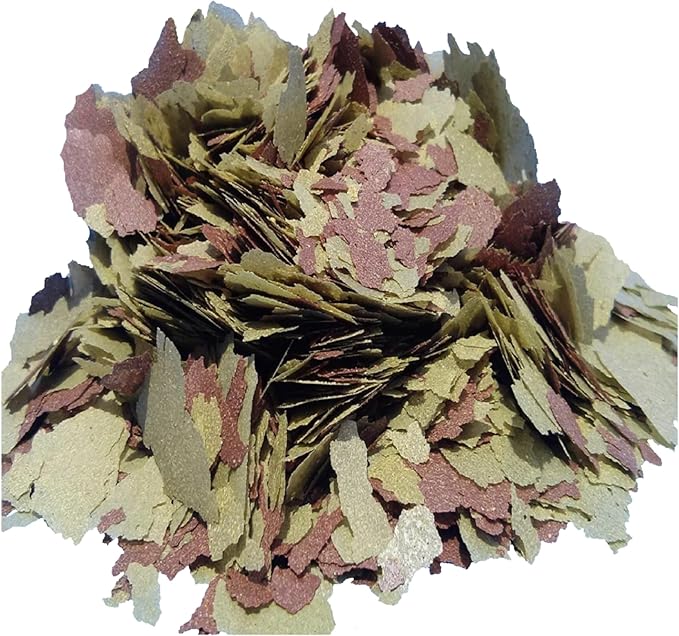 Aquatic Foods Inc. California Blackworm & Cichlid Green GRO Premium Flakes for Discus, Cichlids All Community Tropical Fish Also Pellet Mix, Wafer Mix Included…1-lb 2oz