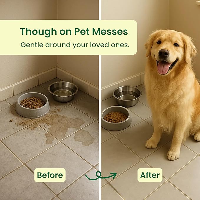 Good Natured Brand All-Purpose Cleaner Concentrate | Multi-Surface Cleaner | Natural Lemon Essential Oil | Multipurpose Cleaner Concentrate All Surfaces | Lemon Love | 16oz makes 256oz