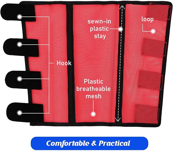 8 Pcs Mesh Fly Boots for Horse Breathable Mesh Horse Boots Protective Horse Leg Wraps Horse Leggings for Preventing Flies and Mosquitoes Bites (Light Pink, Dark Pink)