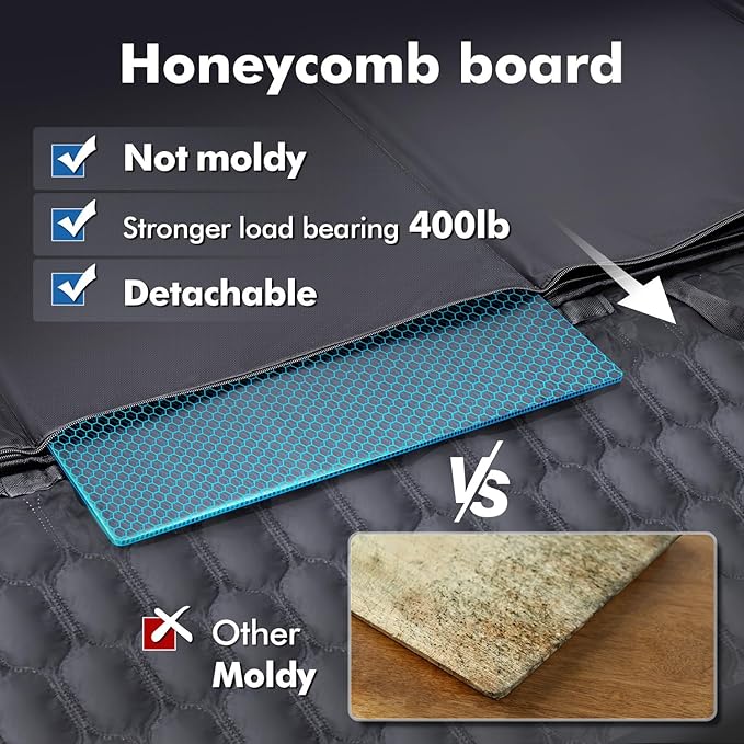 3-in-1 Convertible Dog Car Seat Extender & Booster Seat – 400lb Capacity, Waterproof 600D Oxford with Hard Bottom, Scratch-Proof Hammock for Cars & SUVs