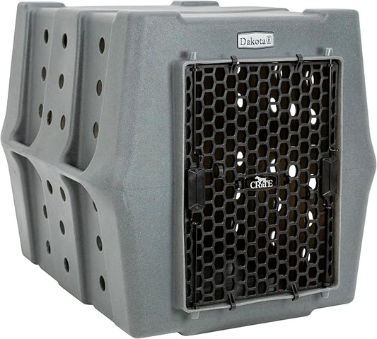 Dakota 283 Crate - Canine Rough and Tough Economy Kennel (Dark Granite, Intermediate)