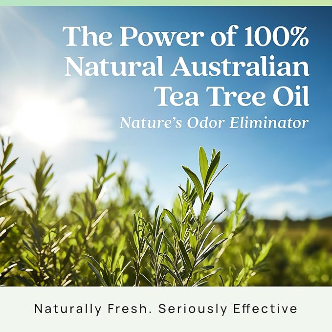 Azuna All-Natural Odor Remover Gel Refill Pouch | Air Purifier with Tea Tree Oil | Plant-Based & Long Lasting | For Pet Odors, Smoke & Strong Odors | Natural Scent, 12 oz