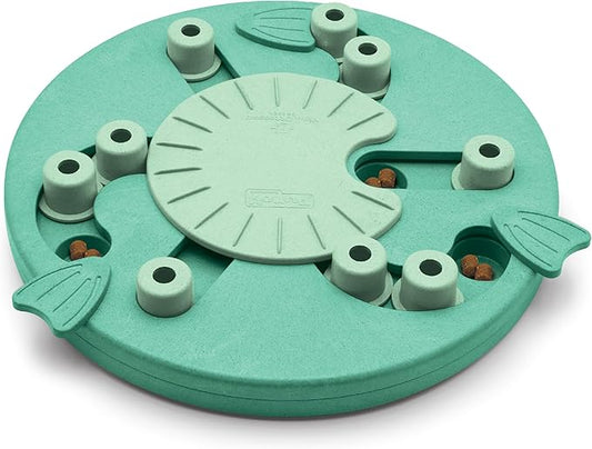 Outward Hound by Nina Ottosson Dog Worker Treat Puzzle Enrichment Toy, Level 3 Advanced, Green