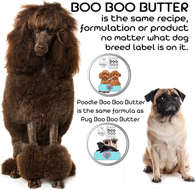 The Blissful Dog 3 Cute Puppies Boo Boo Butter, 0.50 oz