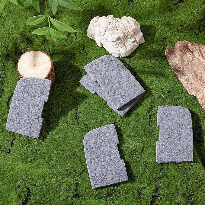 30 Pcs Ammonia Remover Pad Compatible with 306/307/406/407 Aquarium Canister Filter Media Ammonia Reducer for Fish Tank Replacement Parts Accessories