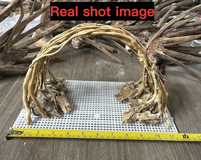 Aquarium Driftwood Centerpiece Aquarium Landscape, Handcrafted!!! Fish Tank hardscape Landscape (Small Silent Cave)