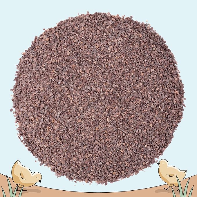 Chick Grit for Baby Chicks - Chickens Age 0-8 Weeks, 100% Natural Mineral Chick Grit Quartzite, Poultry Grit Digestive Aid, USA Mined, 50 lb